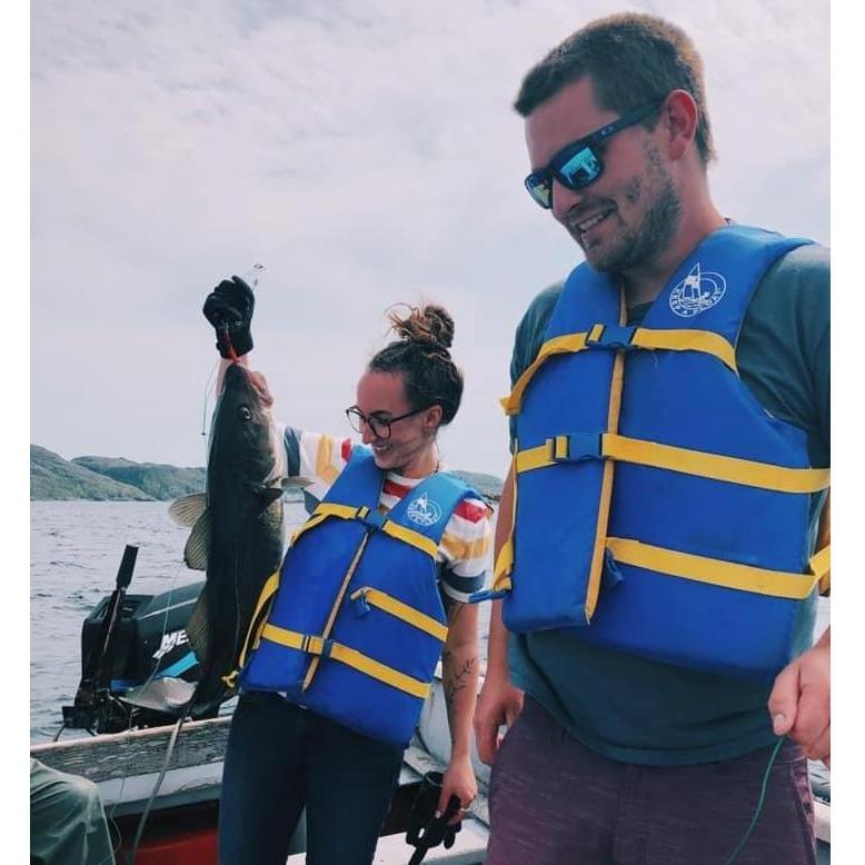 One of my favourite memories together! Jigging cod off the coast of Newfoundland. I out fished all those Dixons!