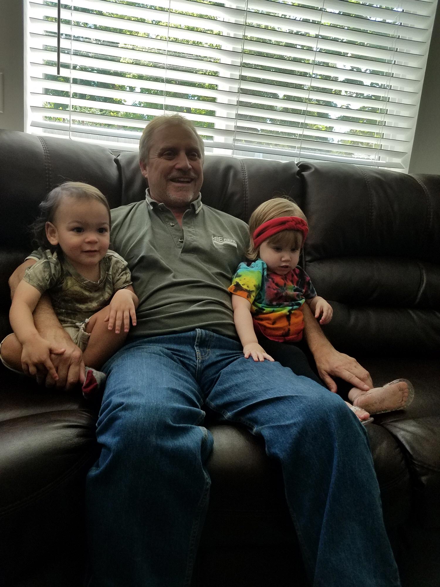 Lucas, Luna and Grandpa 9/2017