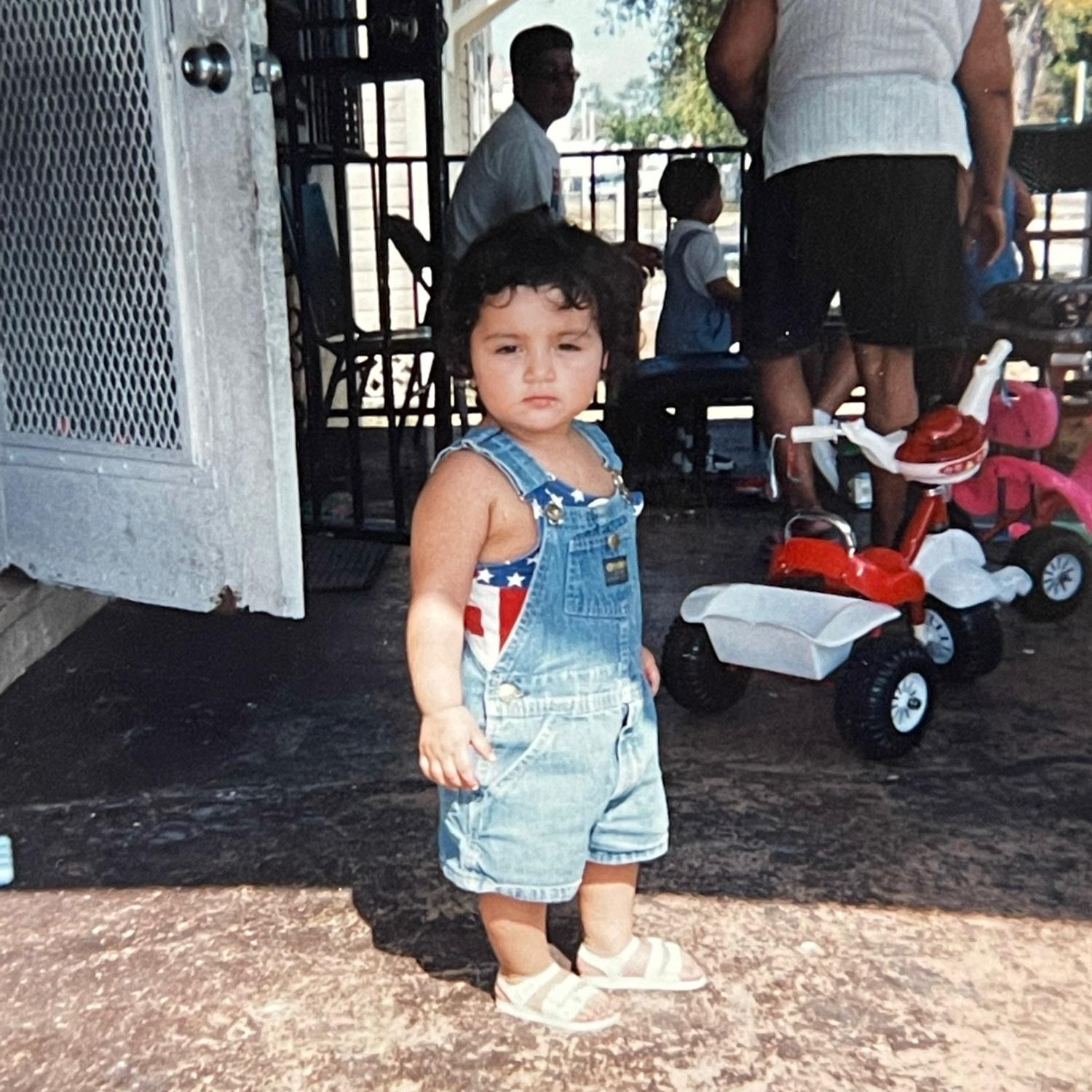 2 year old Jackie. Always so serious. 😆