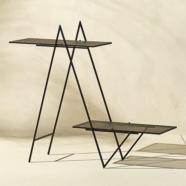 angled plant stand