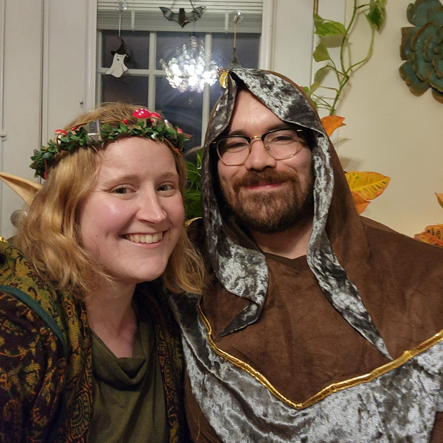 Dressing up for our Halloween DnD campaign