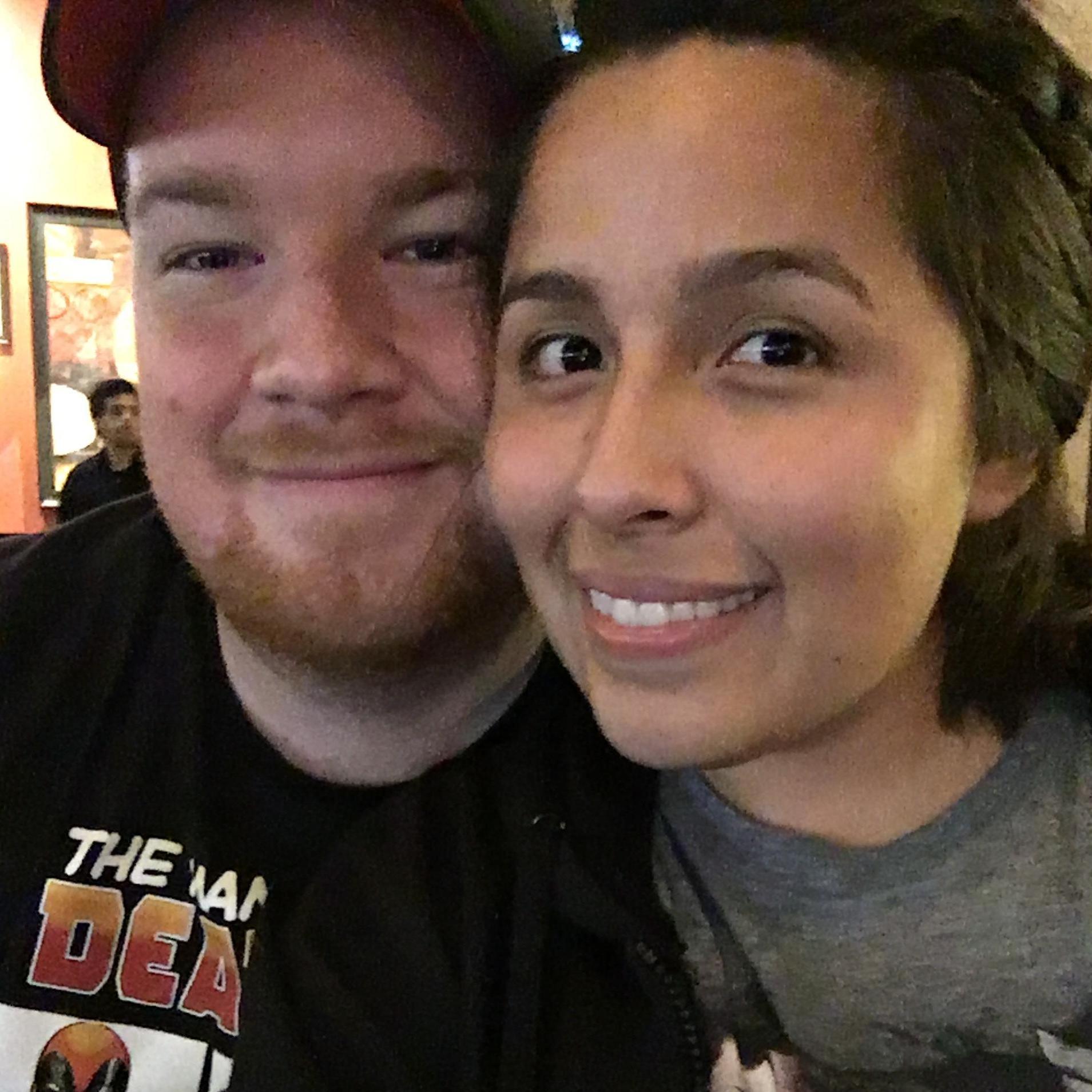 Young and in love.