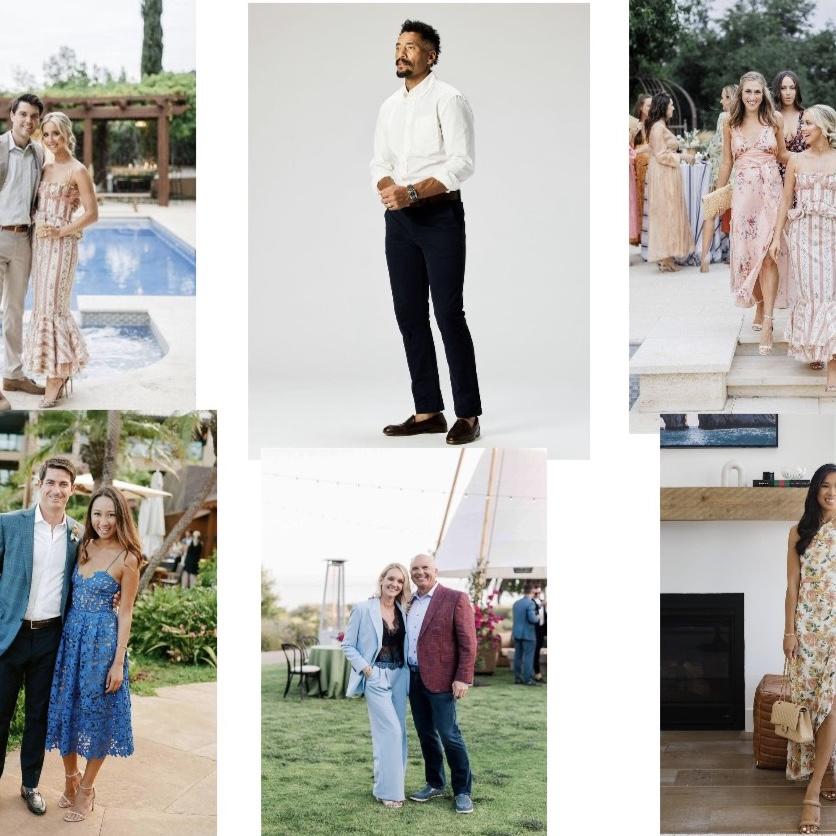 Outfit ideas for wedding guests