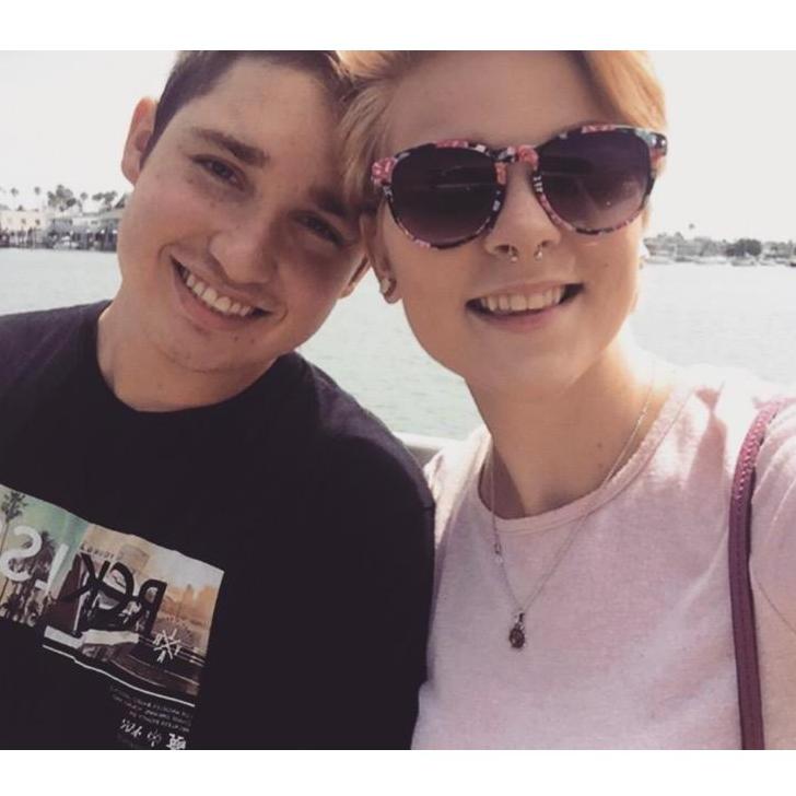 Our first date at Balboa Island.