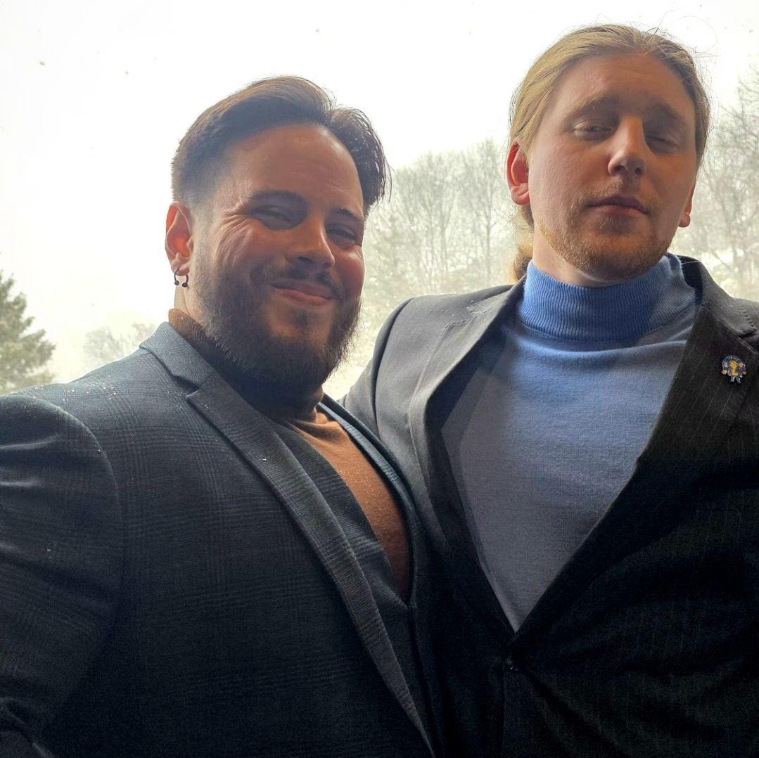 Daniel and His Best Man Isaiah