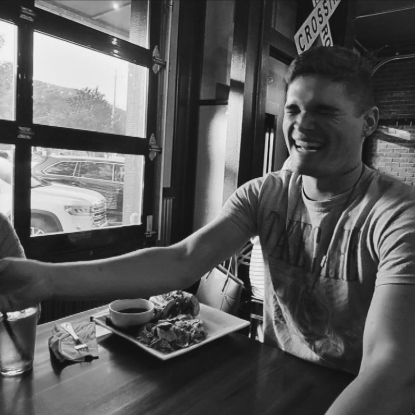 The first time Tyler met Kinsey’s parents: Westwood. Fun fact: when Kinsey’s parents found out that she had a boyfriend, they went to eat at Westwood that night, and Tyler served them.