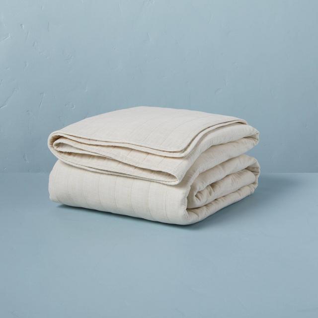 King Heathered Quilt Twilight Taupe - Hearth & Hand™ with Magnolia