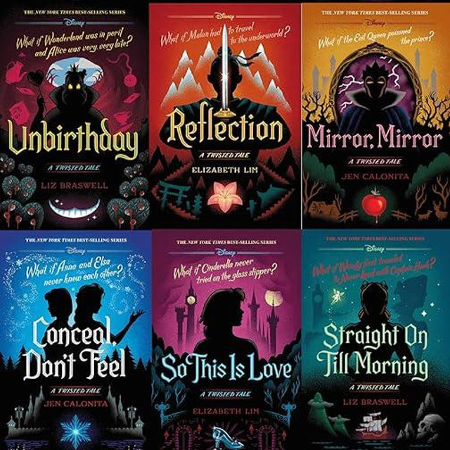 A Twisted Tale Series, 10-Book Set(As Old as Time,Reflection,Mirror,Conceal, Don't Feel,So This Is Love,Straight on Till Morning,Part of Your World,Unbirthday,Go the Distance,What Once Was Mine)