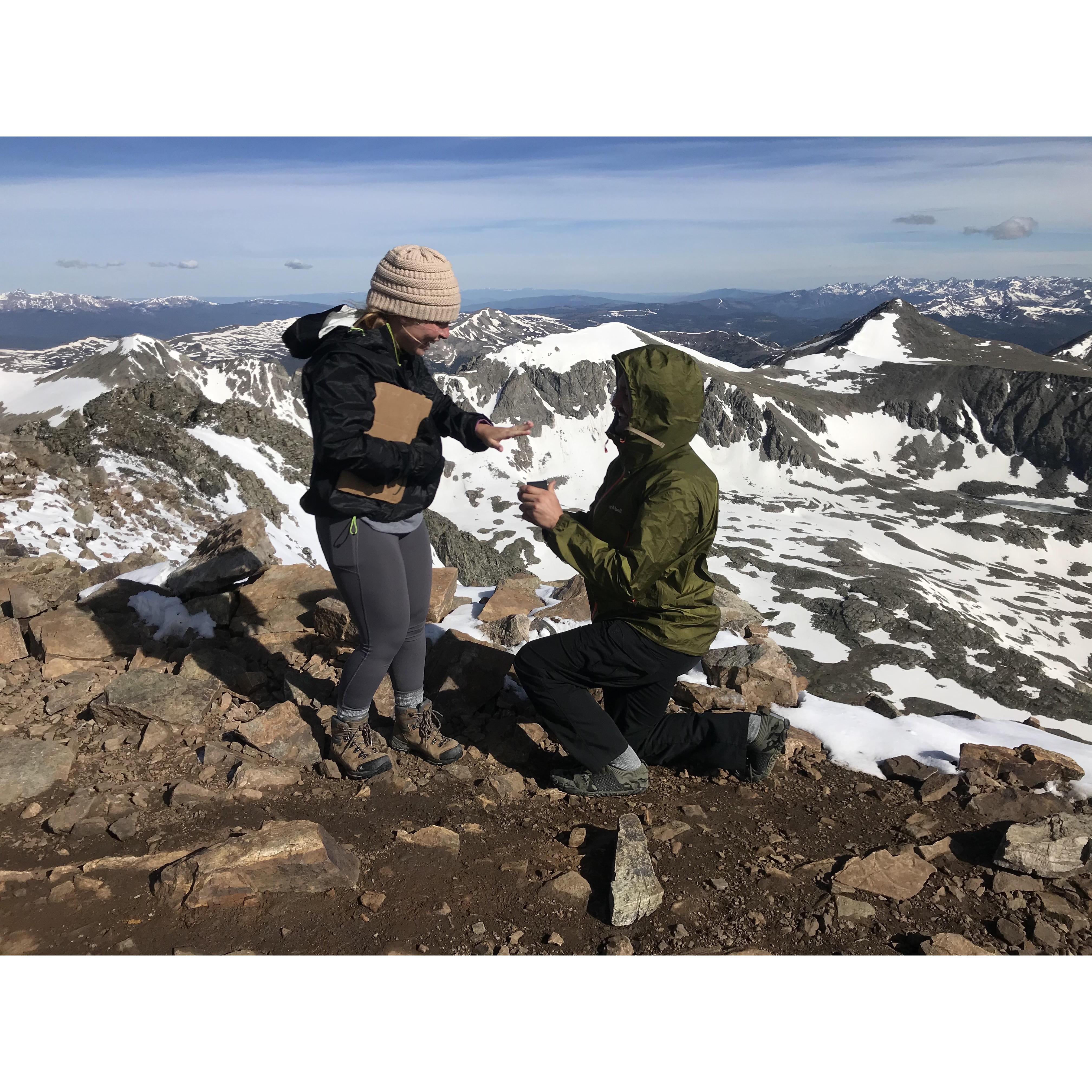 HE POPPED THE QUESTION! June 2020 :)