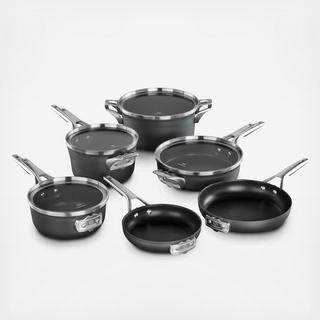 Premier Hard Anodized Nonstick 10-Piece Cookware Set
