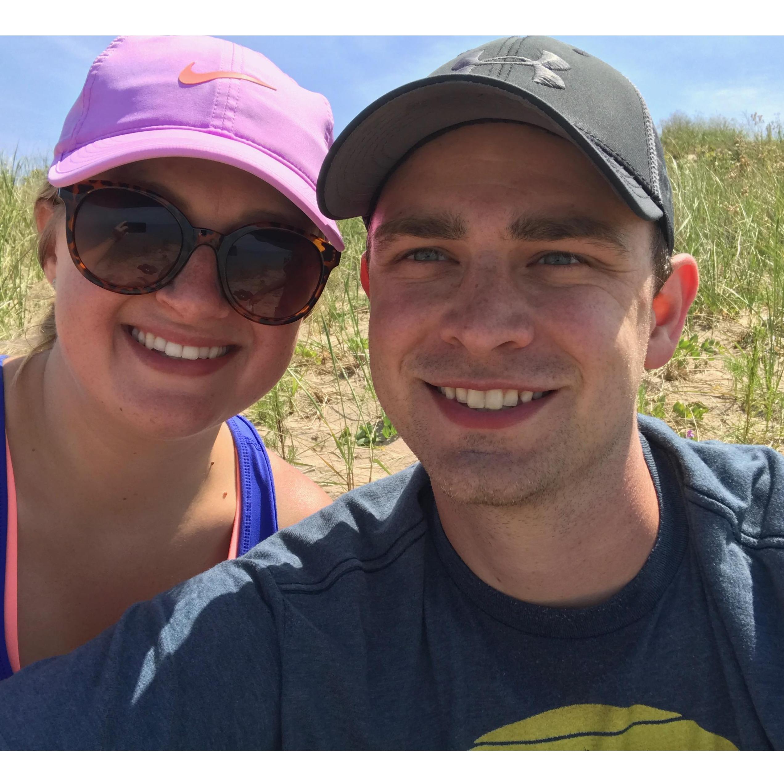 7.11.2017 - Climbing Sleeping Bear Dunes