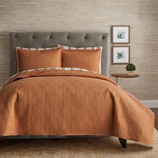 Baristo Cotton Sateen 3-Piece Quilt Set