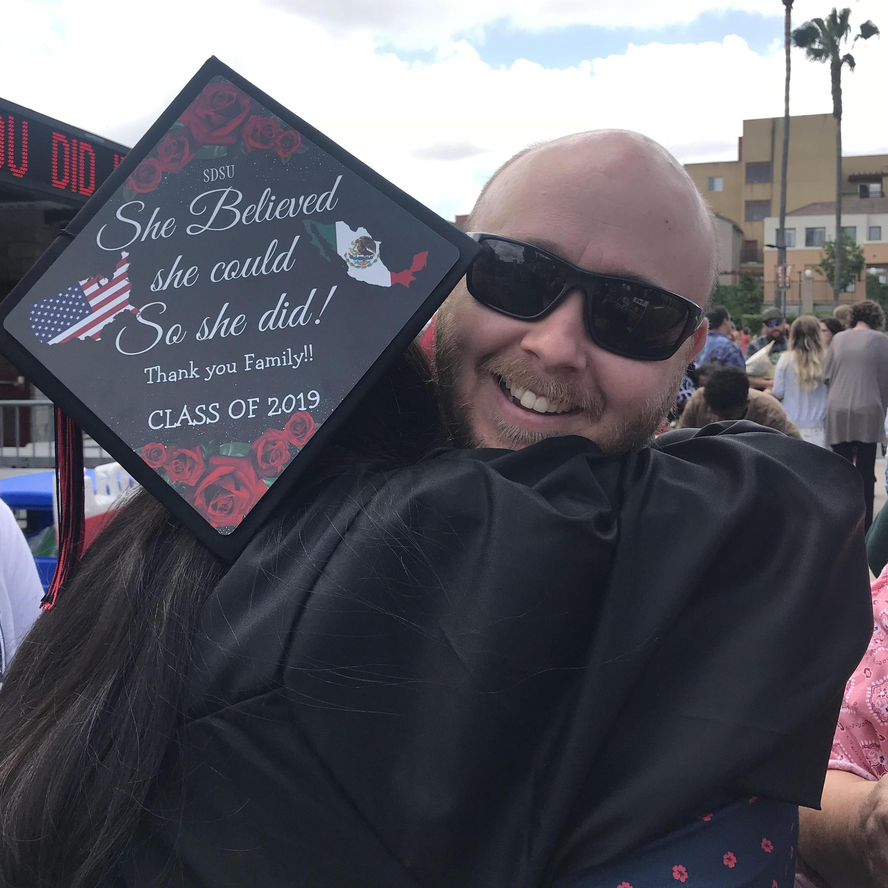 May 2019 Brenda's Graduation from SDSU!