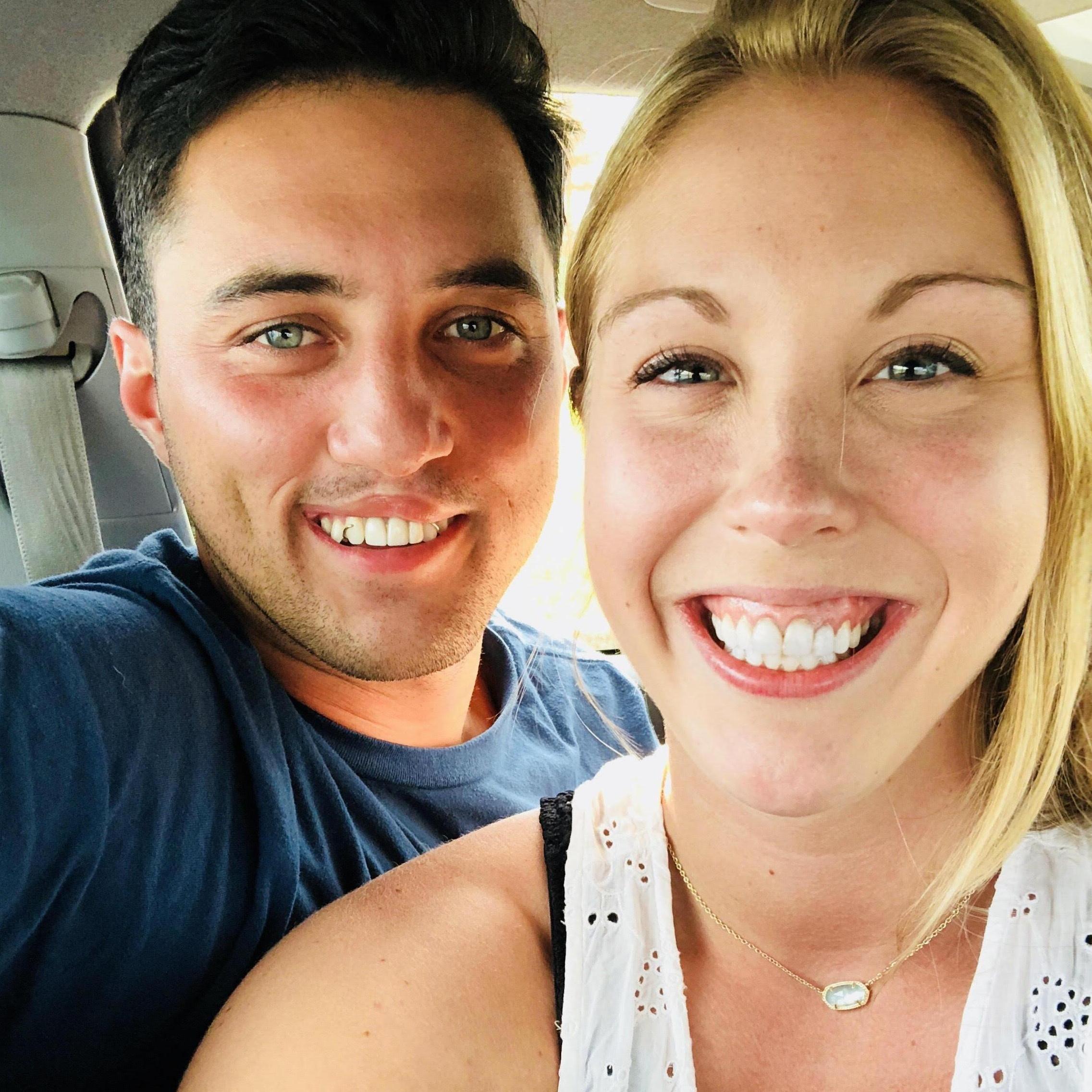 Our first photo together after I first date "weekend" in GA!