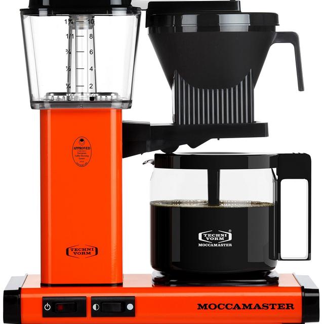 Technivorm Moccamaster 59652 KBG Coffee Brewer, 40 oz, Orange