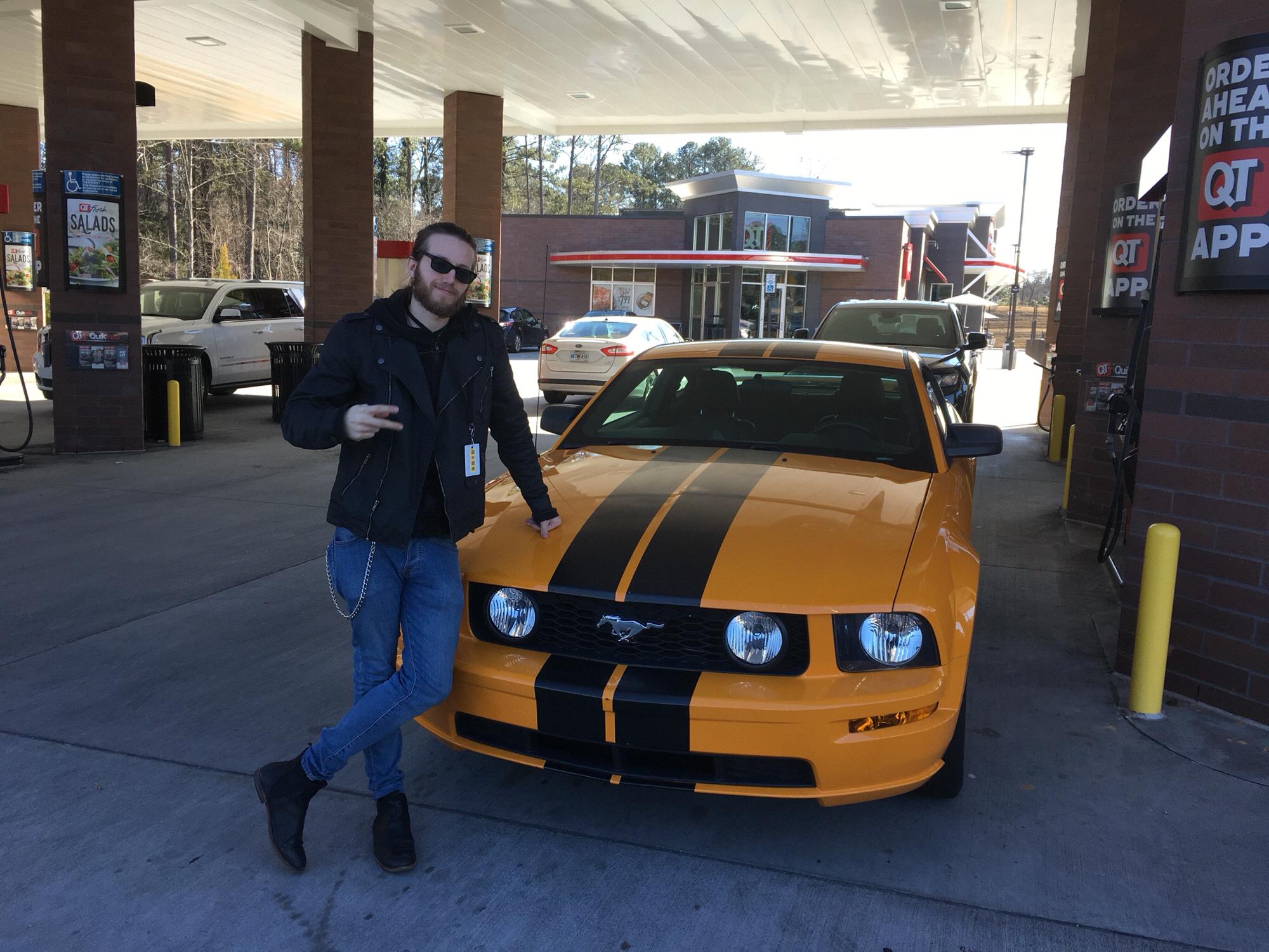 January 24,2018
Zackary bought his new mustang.