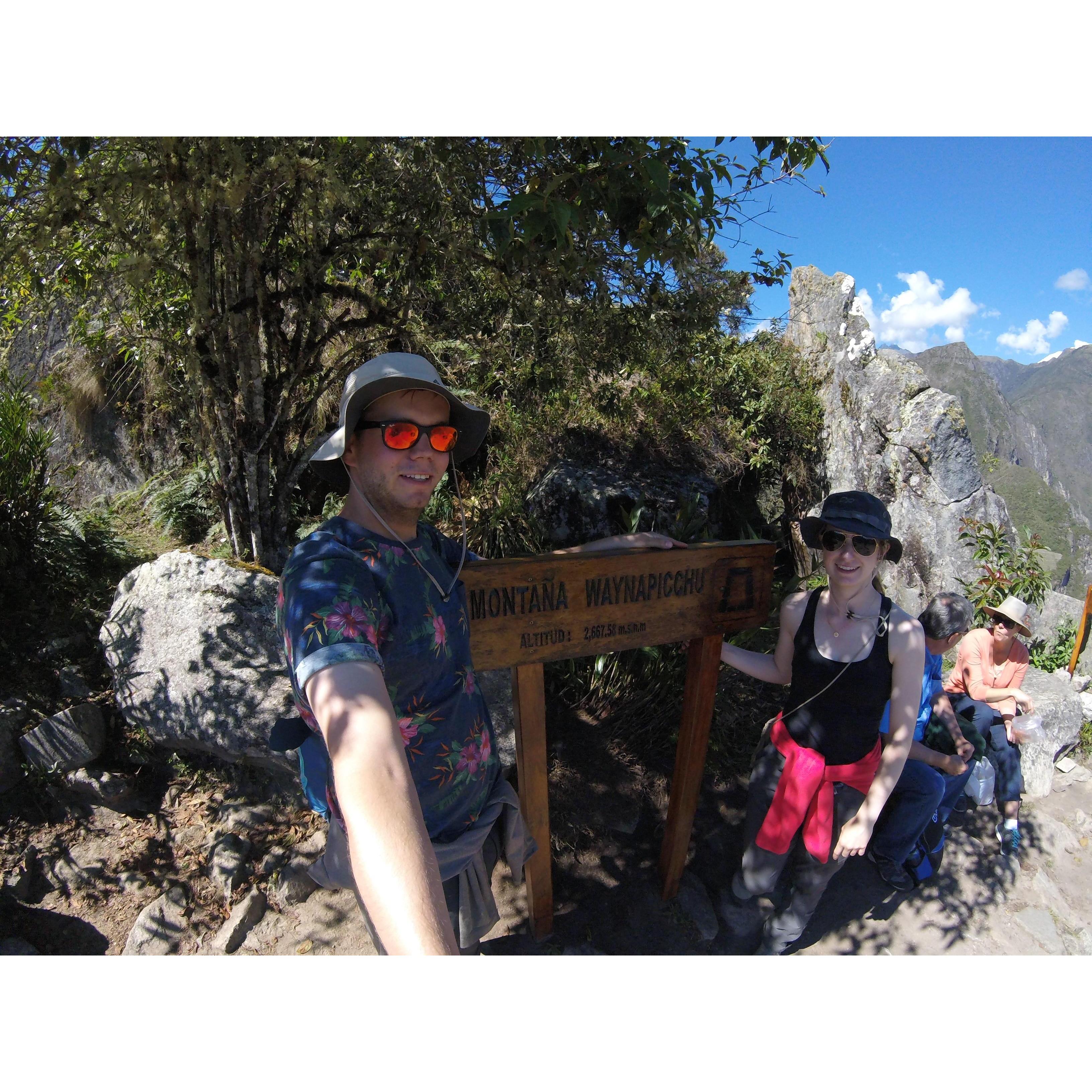 July 2017 - We hiked Huayna Picchu, one of the mountains that boarders the Machu Picchu ruins. It is one of the most dangerous hikes in the world.