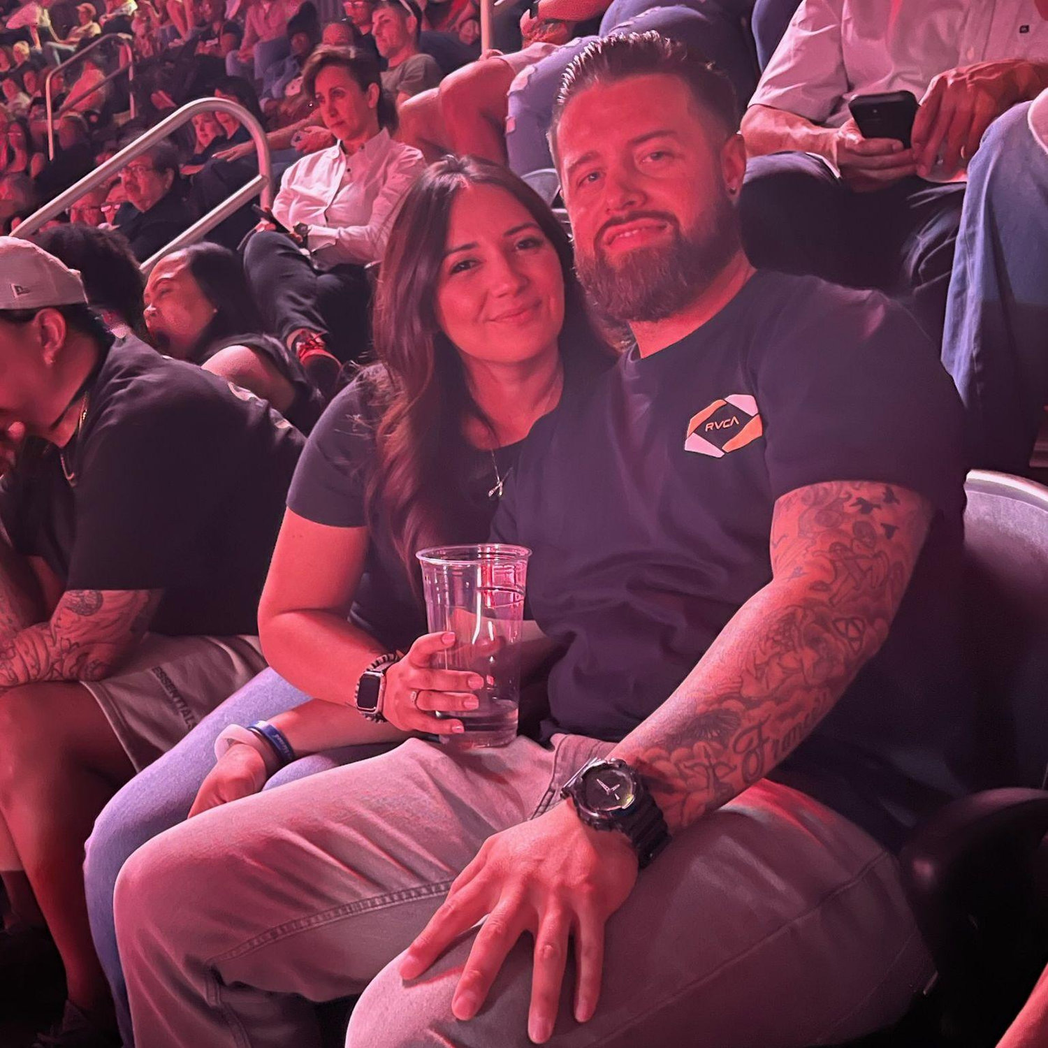 Our very first picture, at the Iheart Radio Festival