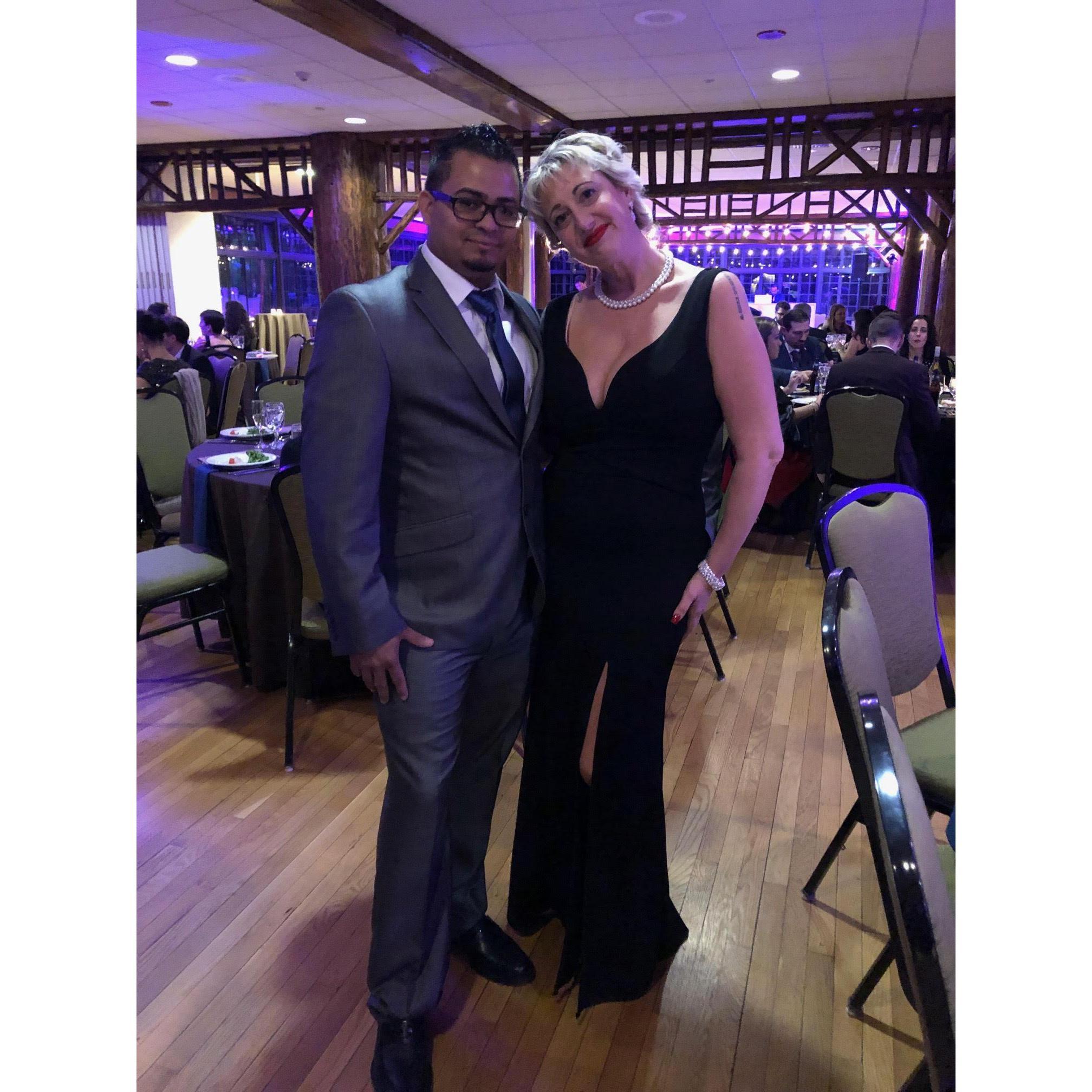 A Frank Sinatra feel was the look Angela's wedding...we hope we did him justice.