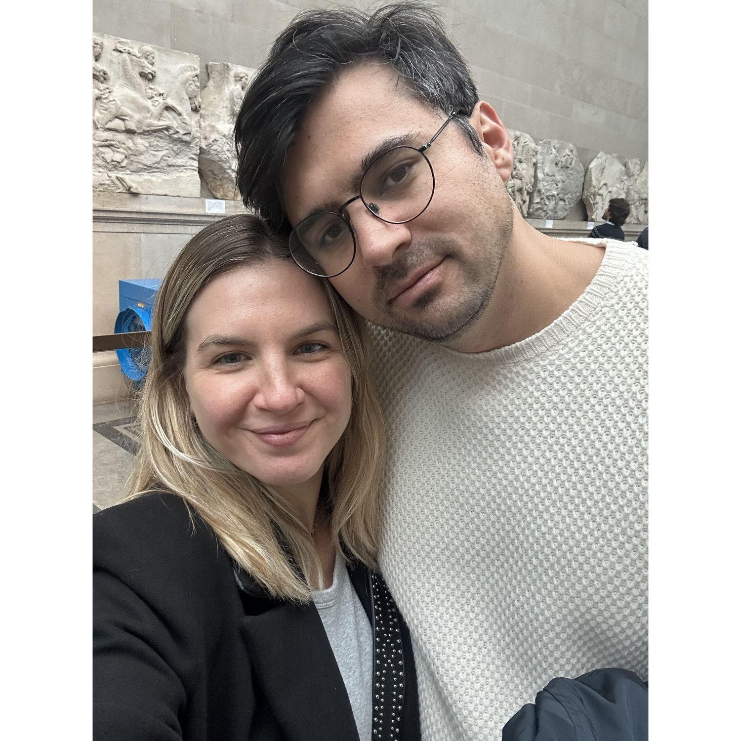 Visiting the British Museum straight from a 9 hour flight - London, UK
