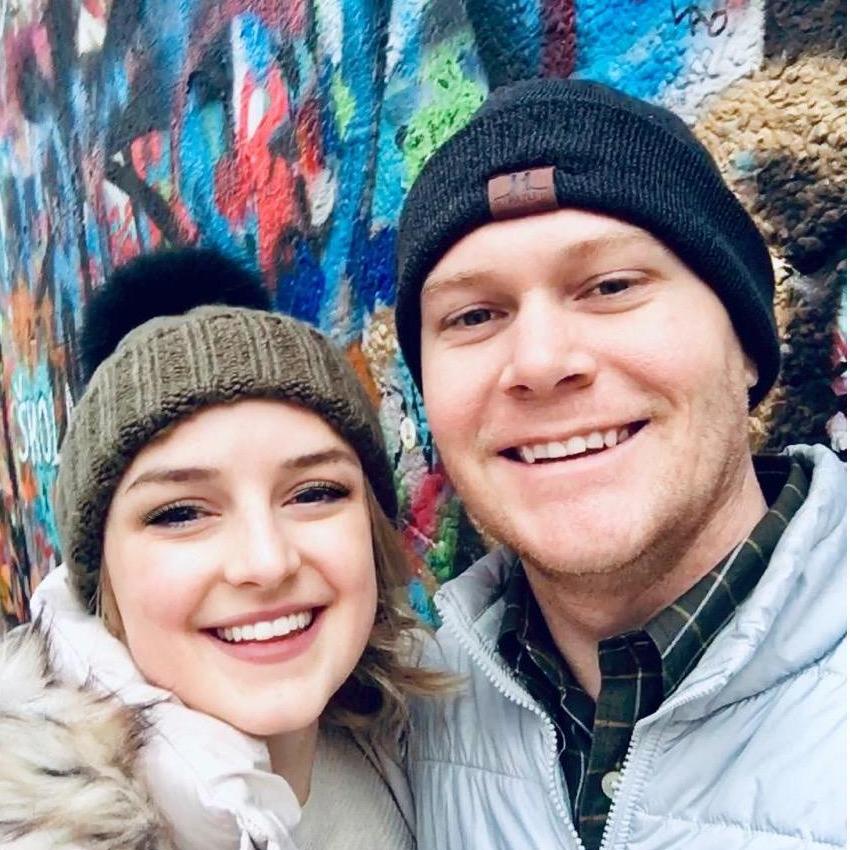 John Lennon Wall, Prague, Czech Republic. Our first international (major) trip together!