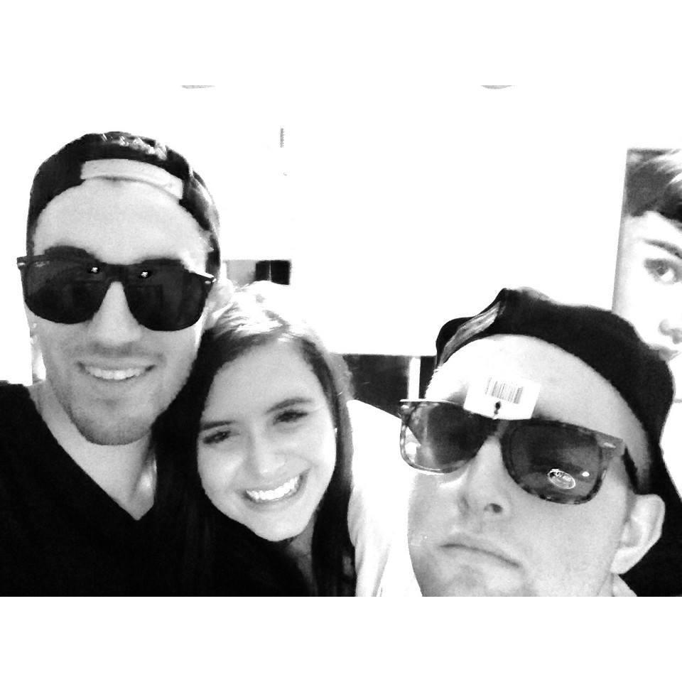 The first photo on the very first night we met!