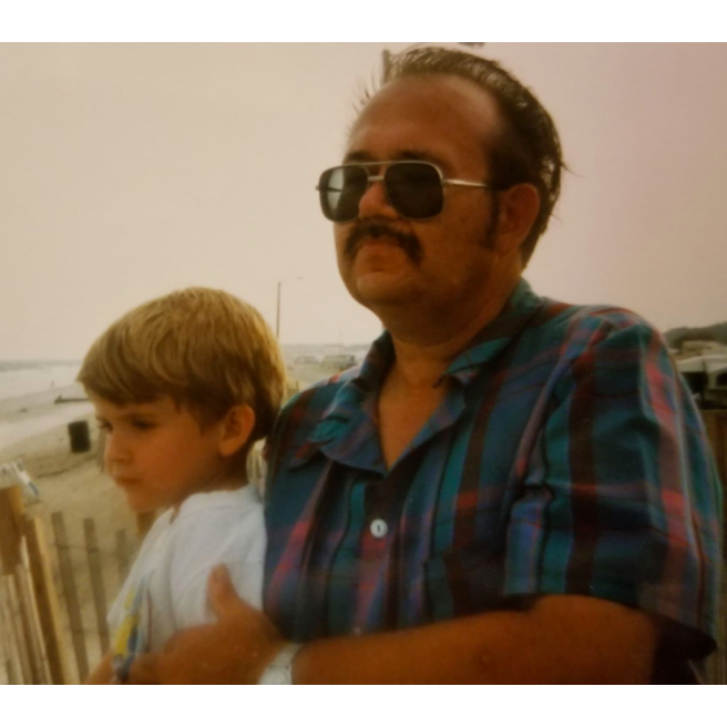 With Papa Jenkins.