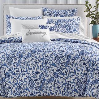 Charter Club - Textured Paisley 3-Piece Comforter Set