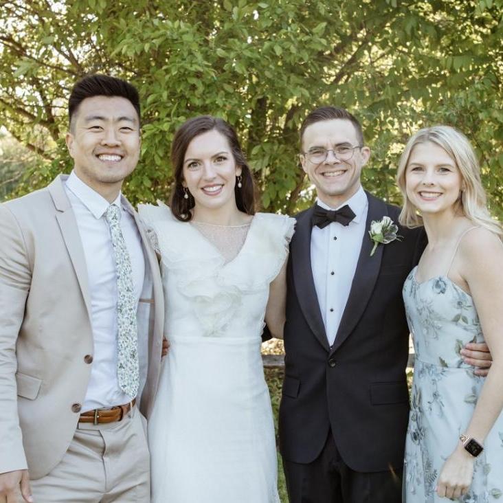 2021 - George & Leah get married!
