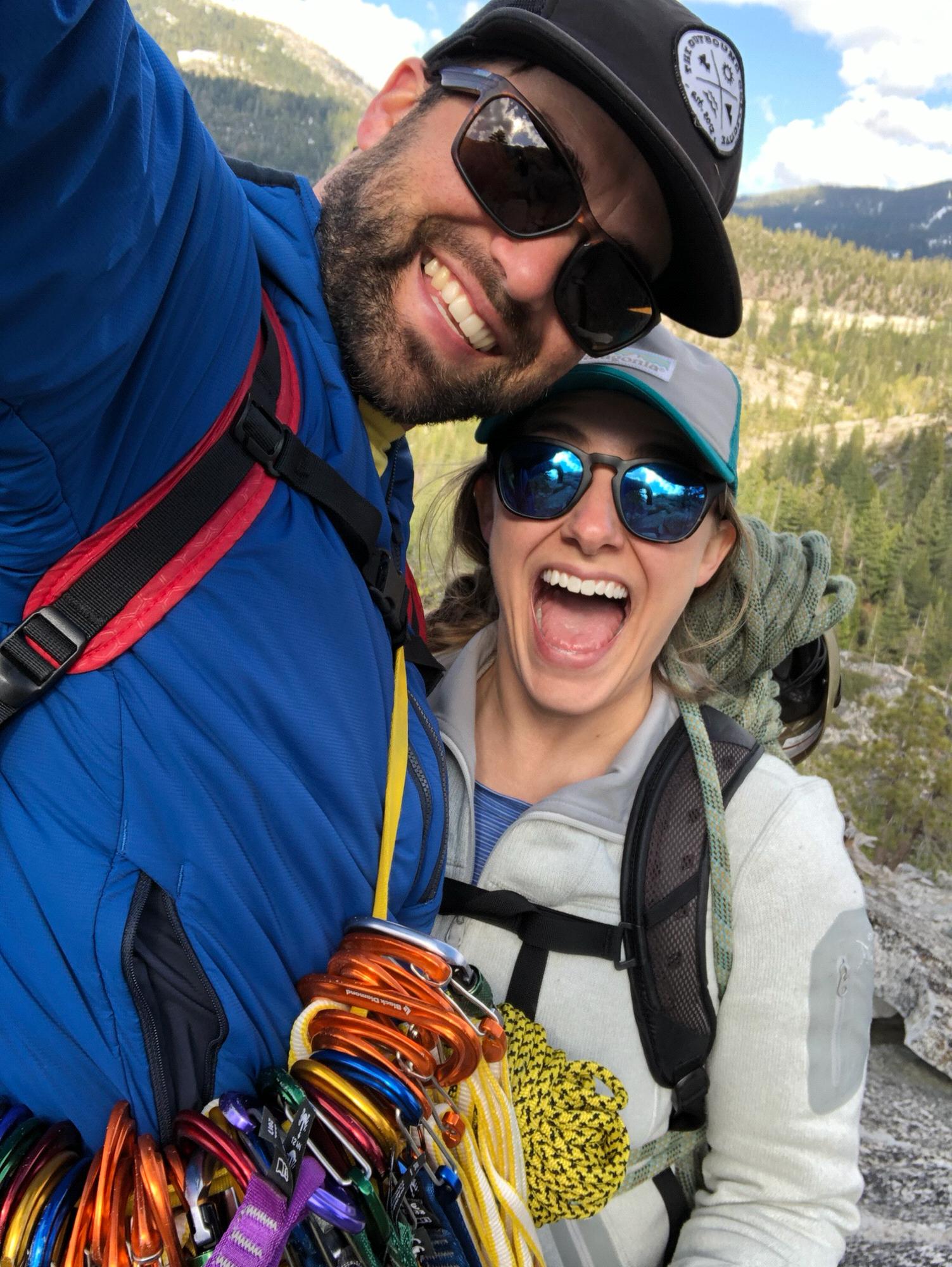 First multi-pitch climb!