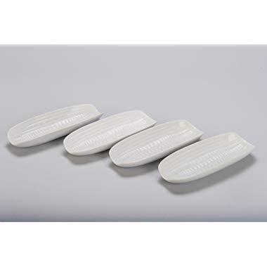 BIA Cordon Bleu 9" Corn Dish, Set of 4, White