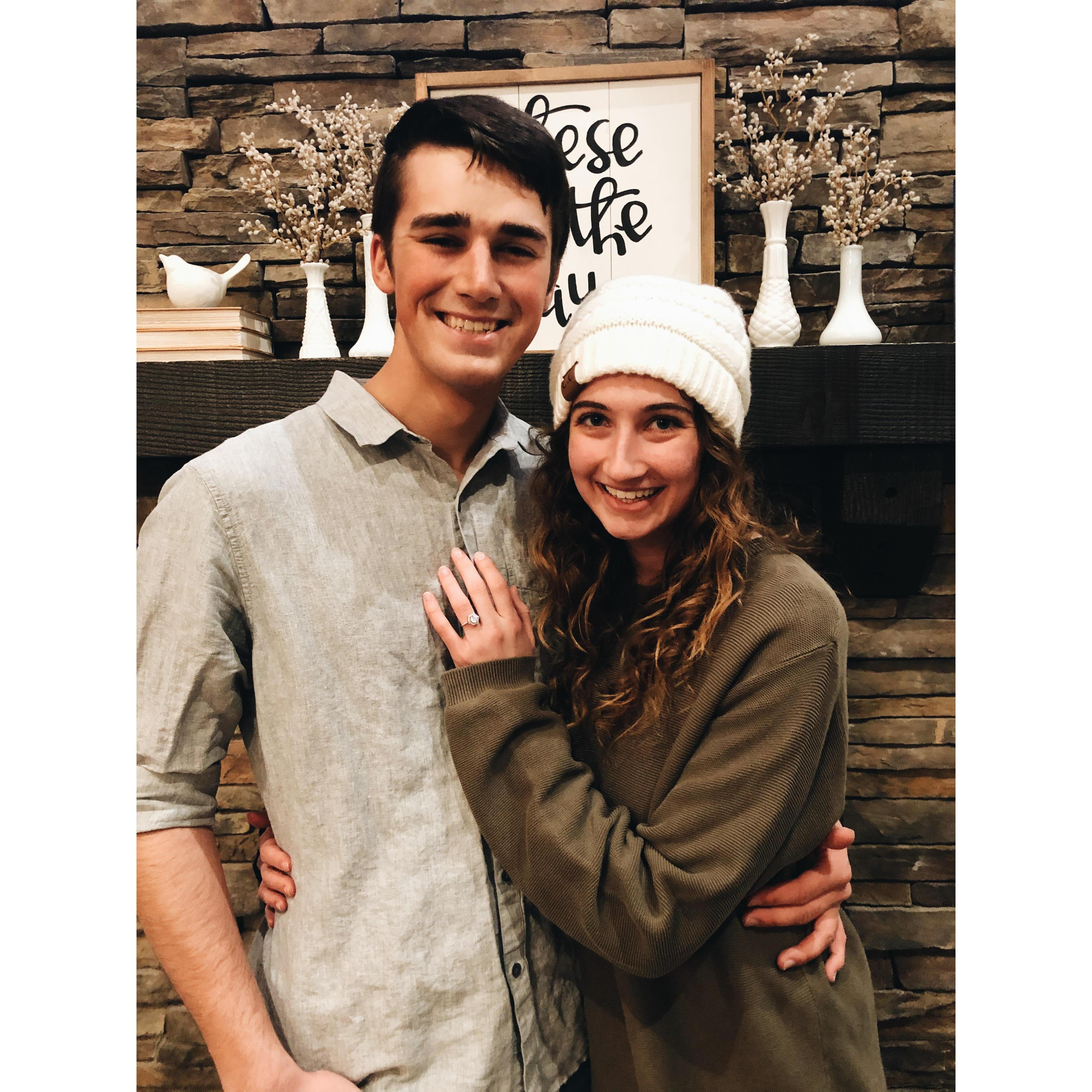 Engaged February 15, 2020