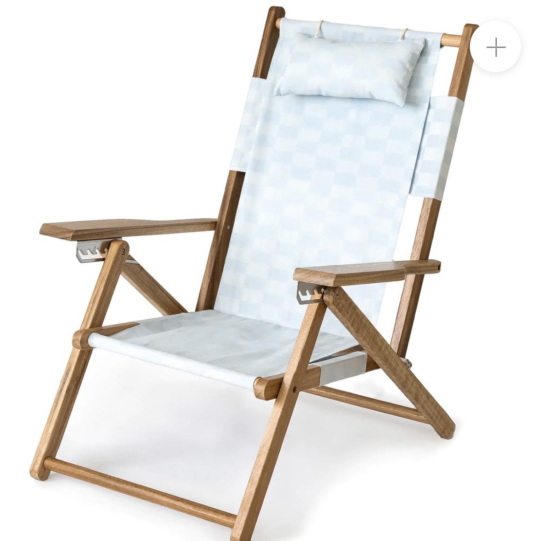 The Tommy Chair - Vintage Blue Check