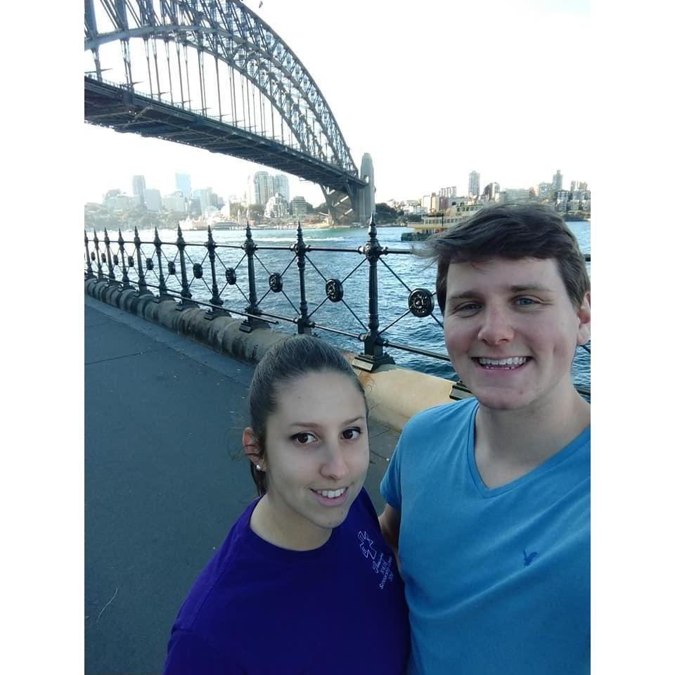 The Sydney Harbor Bridge!