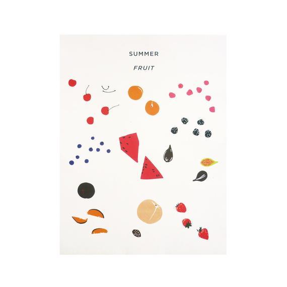 Summer Fruit Lithograph
