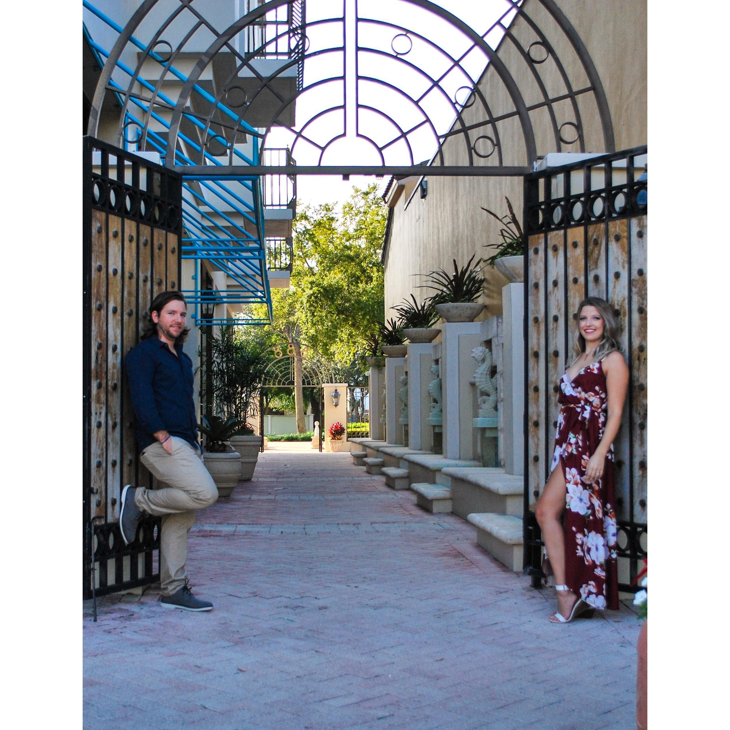 Engagement Photos on Las Olas Blvd in Ft. Lauderdale, FL!
