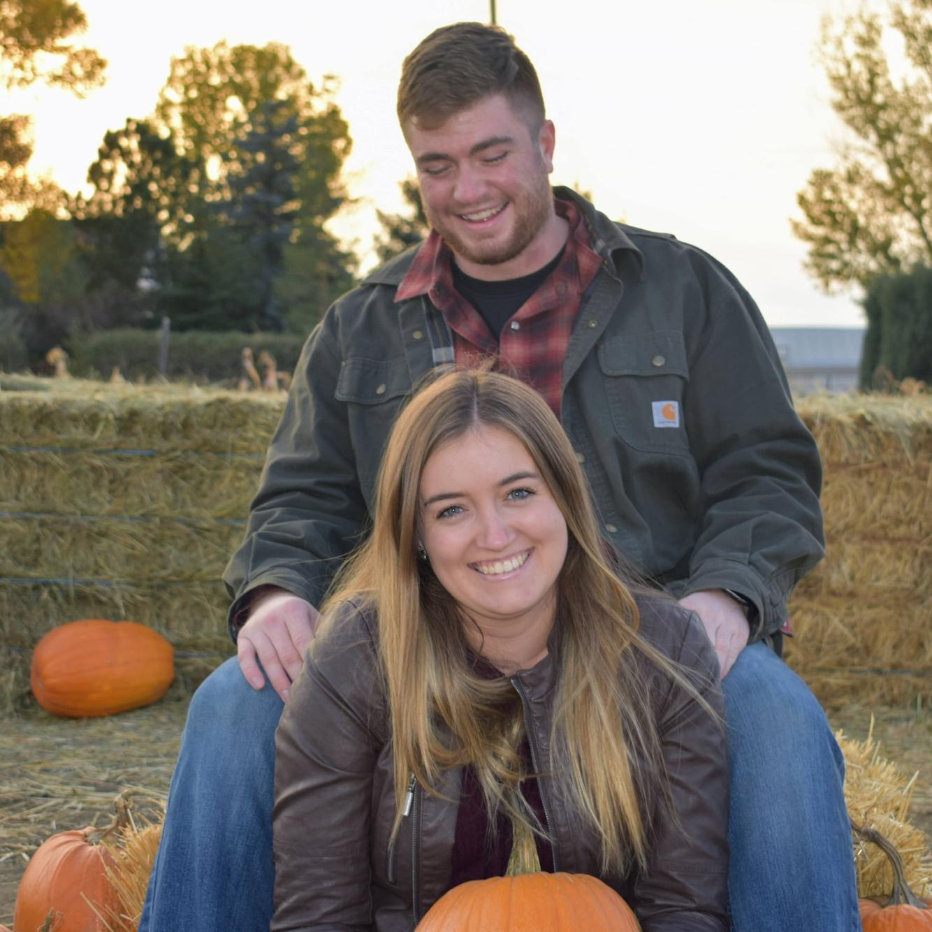 A pumpkin patch photo from 2020!