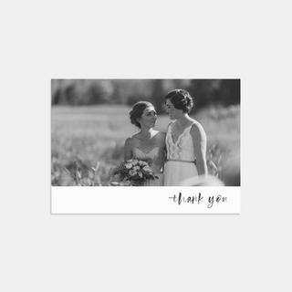 Hand Lettered Thank You Card Gift Card