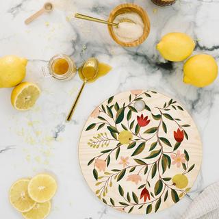 Lovely And Fine Round Serving Board