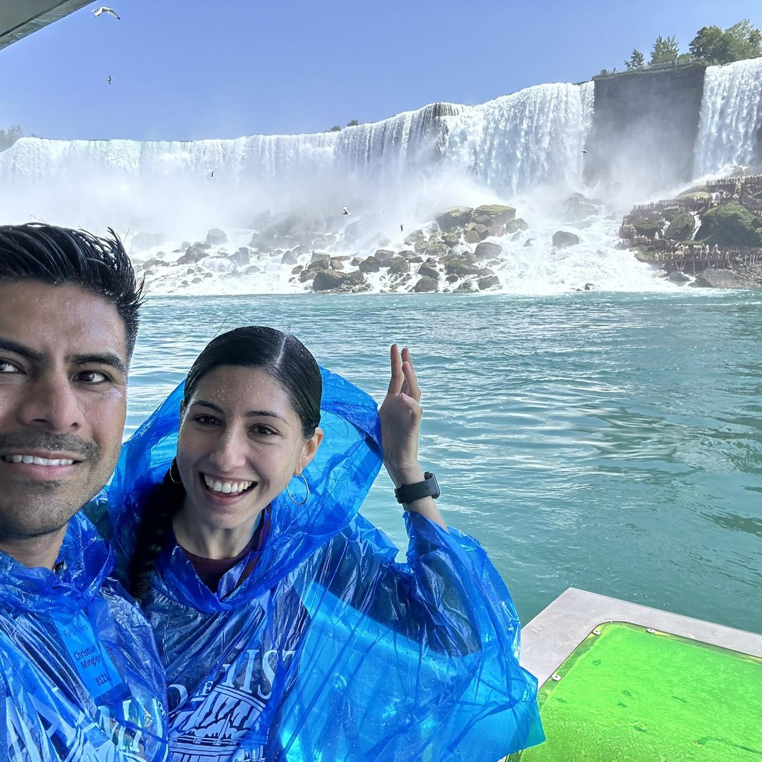 Falling in love with you, Niagra Falls, NY.
