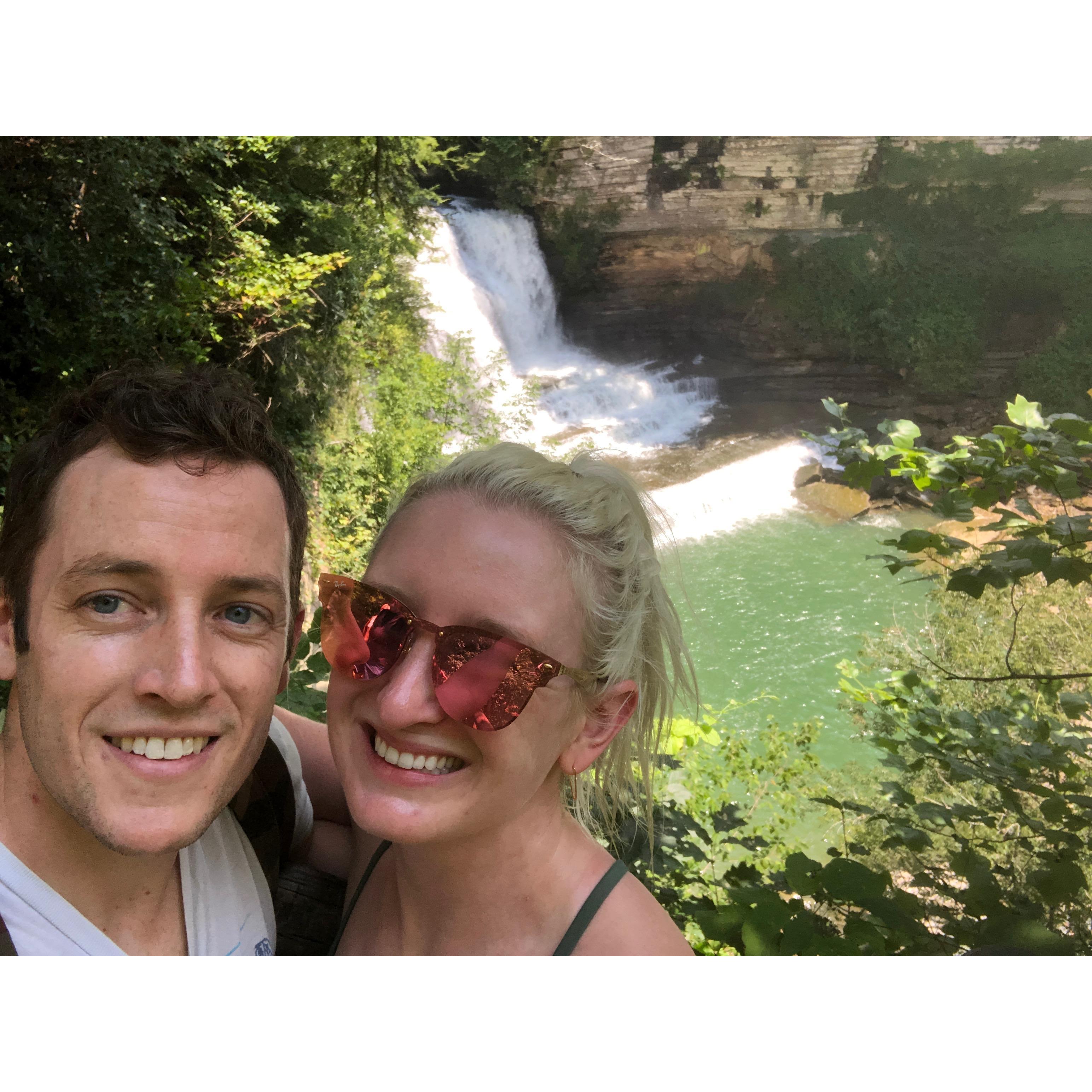 waterfall road trip, summer 2019