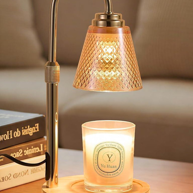 Candle Warmer Lamp with Timer Dimmer, Birthday Gifts for Mom Women Friend Sister, House Warming Gifts, Wax Melt Warmer, Office Apartment Dorm Room Home Decor