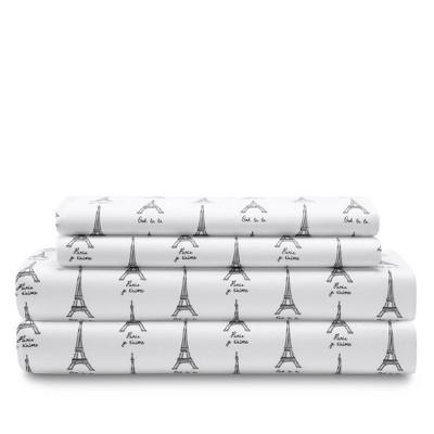 Queen Paris Printed Sheet Set