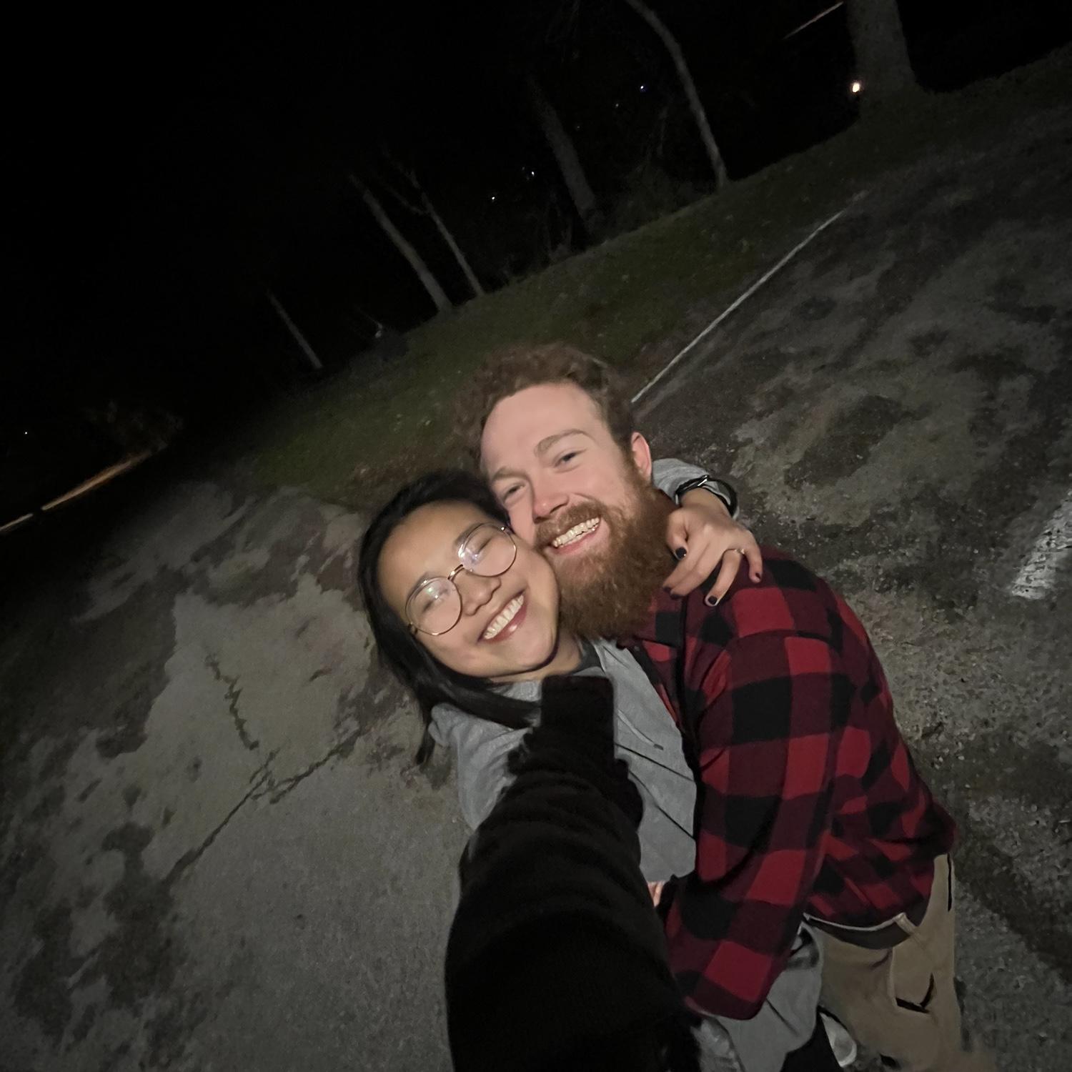 The night Garrett proposed!