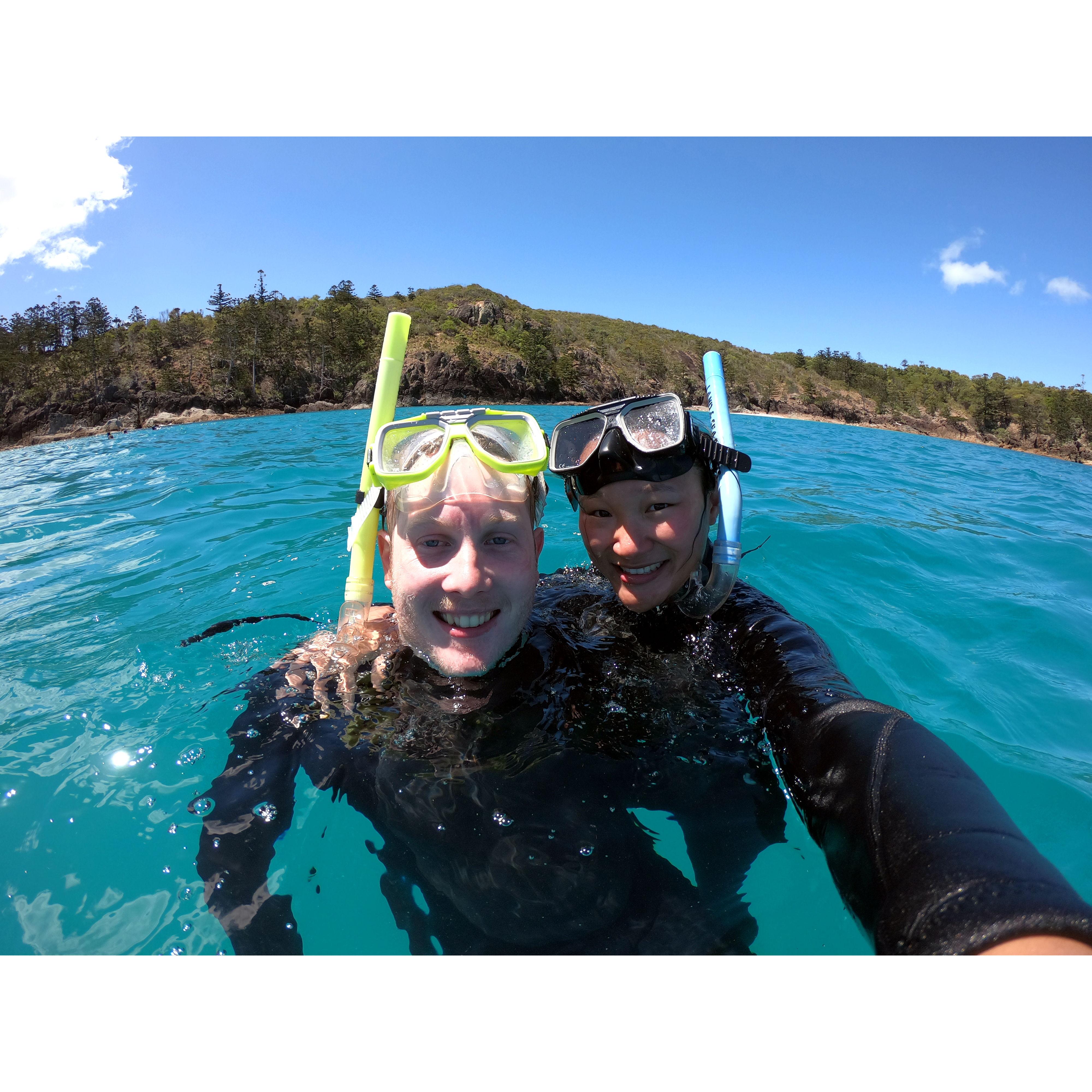 Snorkling at Yacht Week ♥