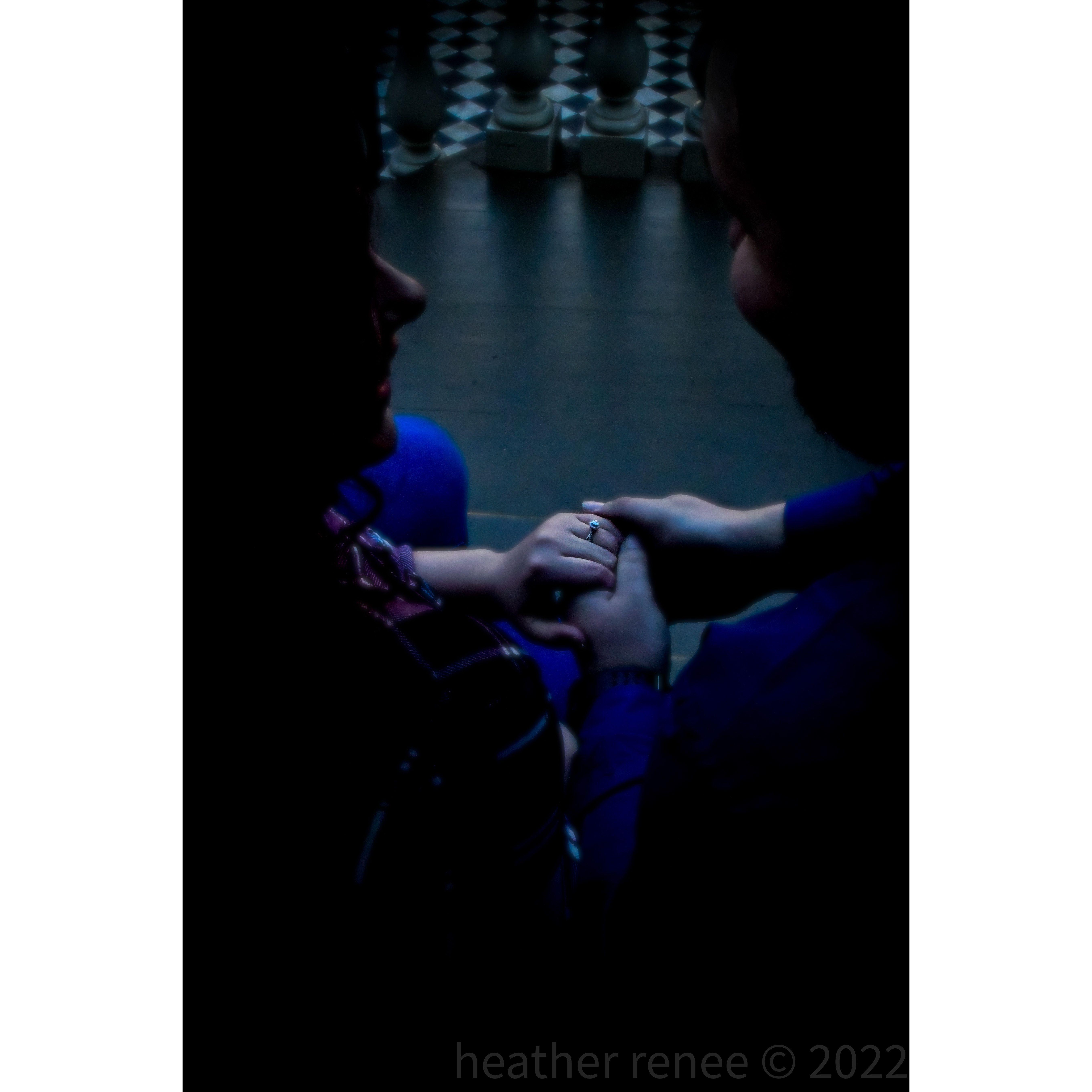 Engagement photo.