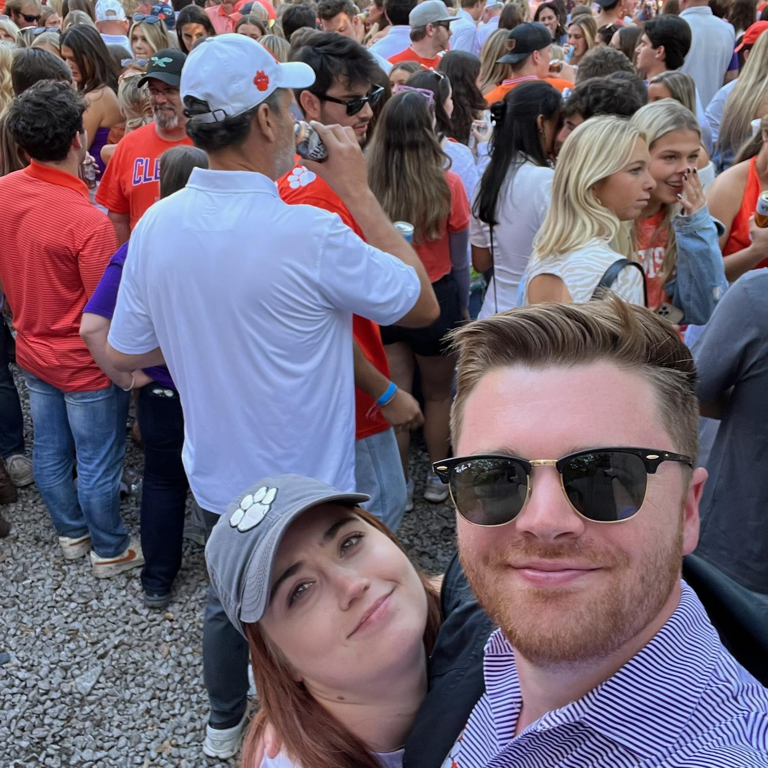 "Come on hon, this will be fun", he said as we walked towards the fraternity houses.