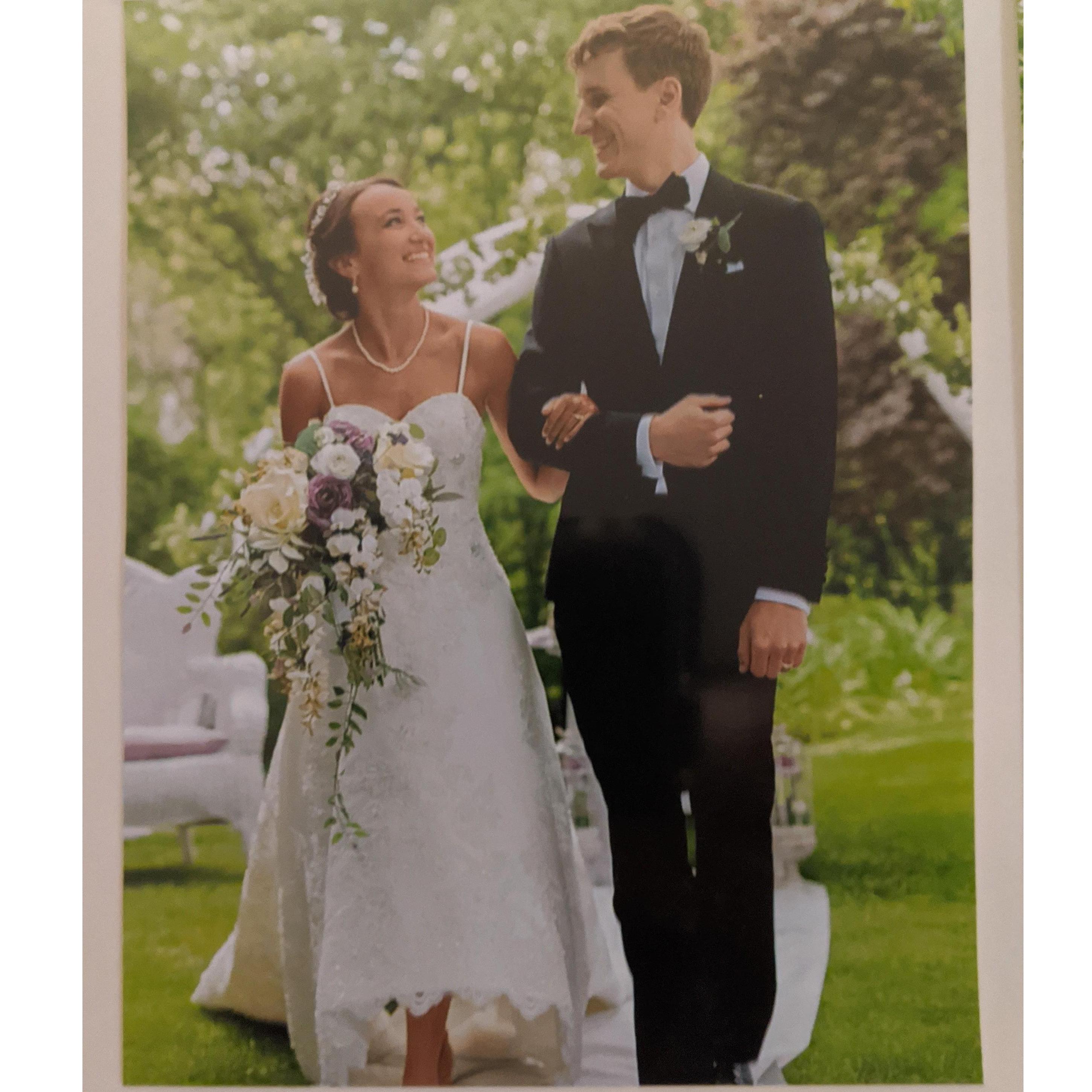 A benefit to doing a separate legal wedding was that we got the opportunity to write our own vows. That was Francesca's favorite part of the ceremony.