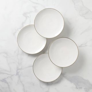 Trianna Coupe Salad Plate, Set of 4