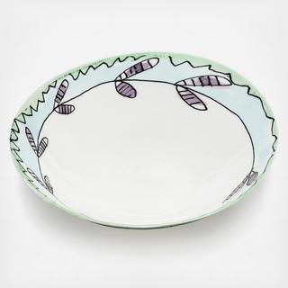 Midnight Flowers Blossom Large Low Bowl by Marni, Set of 2